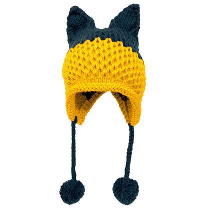 Cute Fox Ears Beanie Winter Warm