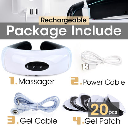 Electric Neck Back Pulse 6 Mode Power Control For Neck Physiotherapy