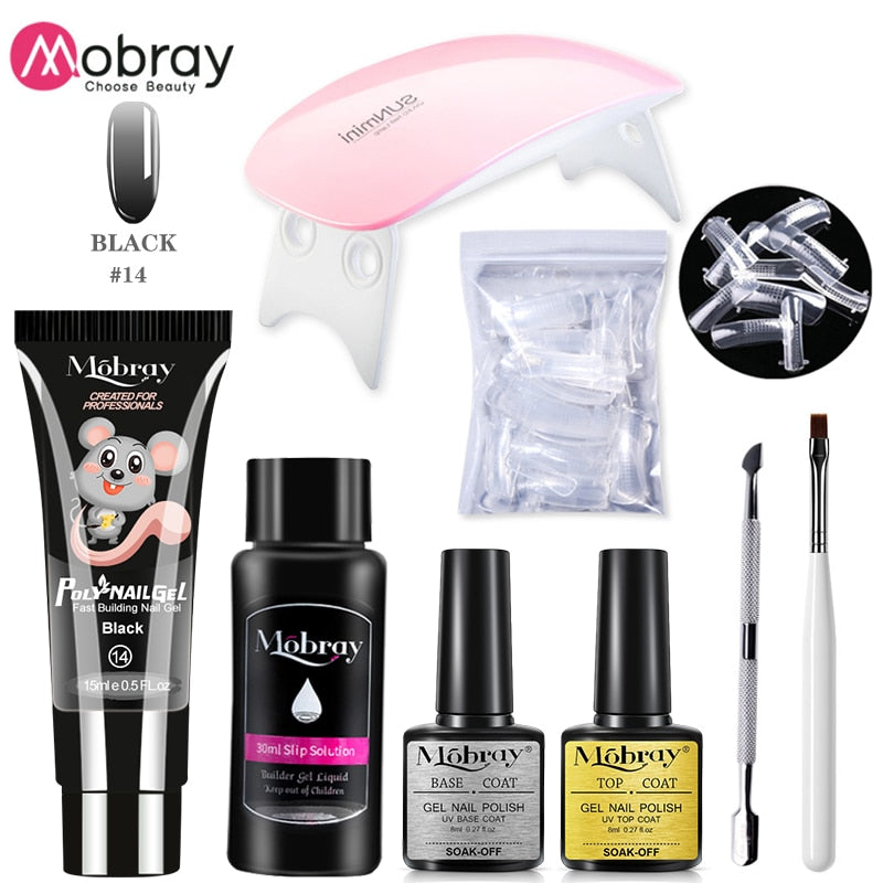 Mobray Poy UV Gel With UV LED Lamp Manicure