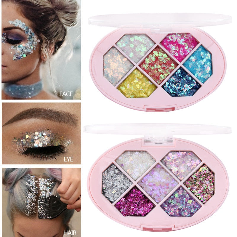 Waterproof Eye Makeup Sequin Makeup Decoration