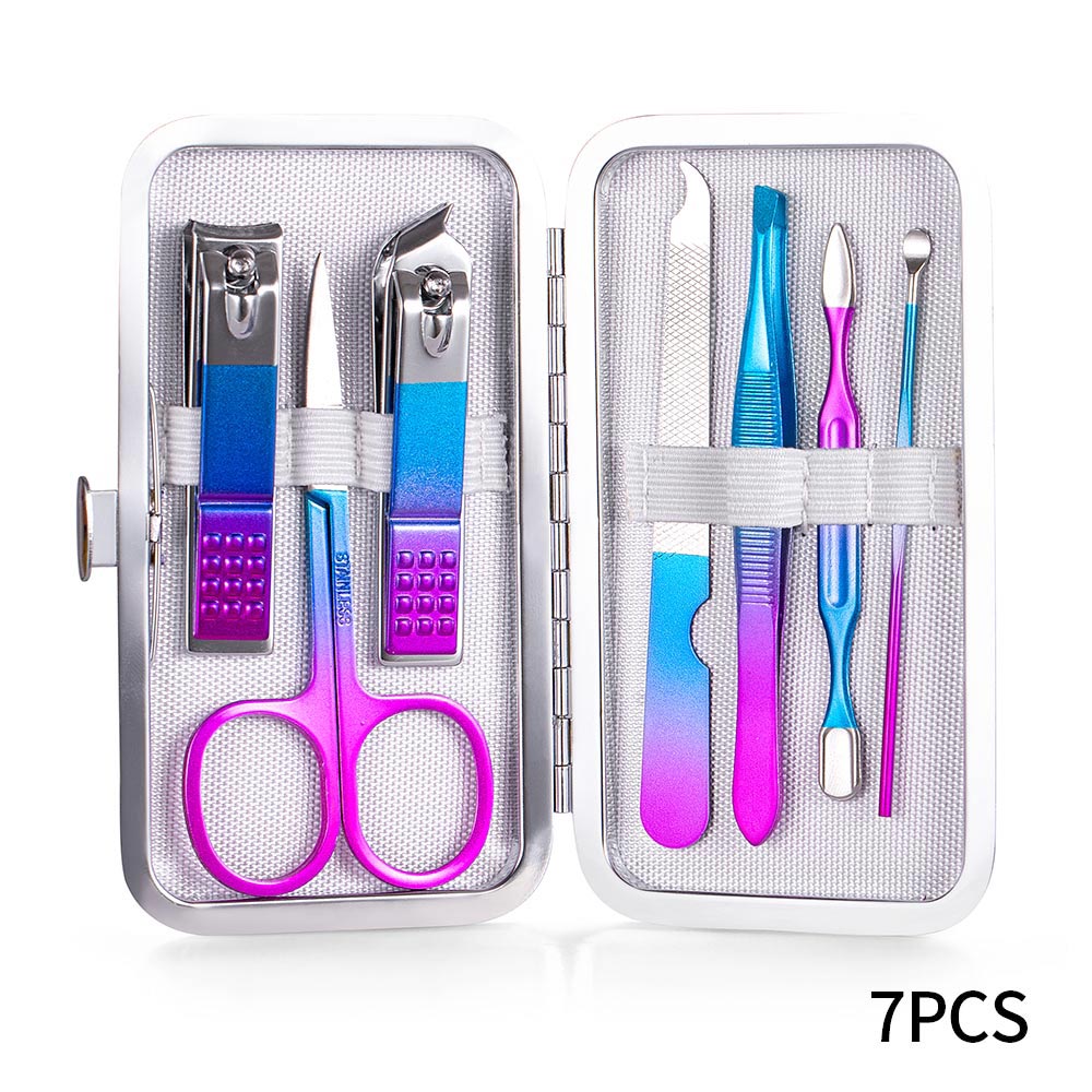 Professional Nail Cutter Pedicure Scissors Set Stainless Steel