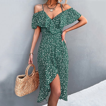 Spring Summer Sexy Straps Dress Women