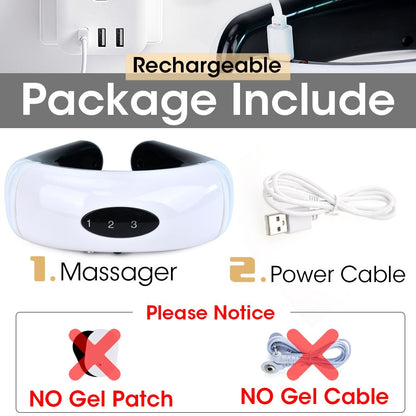 Electric Neck Back Pulse 6 Mode Power Control For Neck Physiotherapy