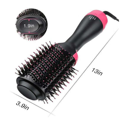 Hair Dryer Hot Air Brush Styler