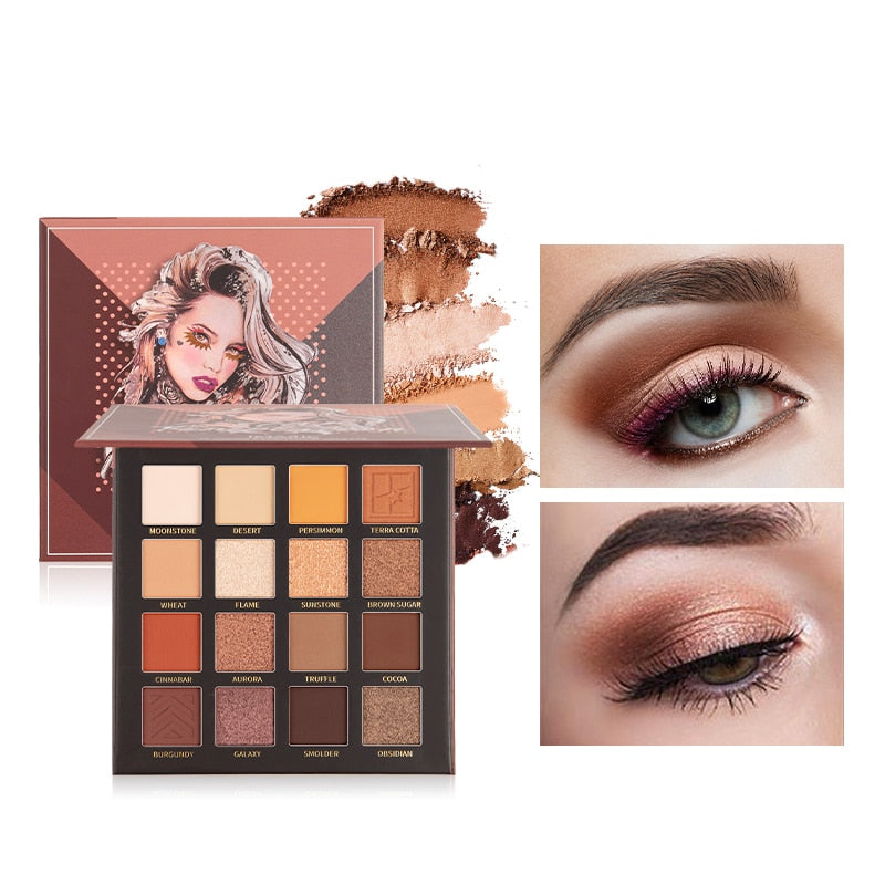 Charming Eye shadow 16 Color Makeup