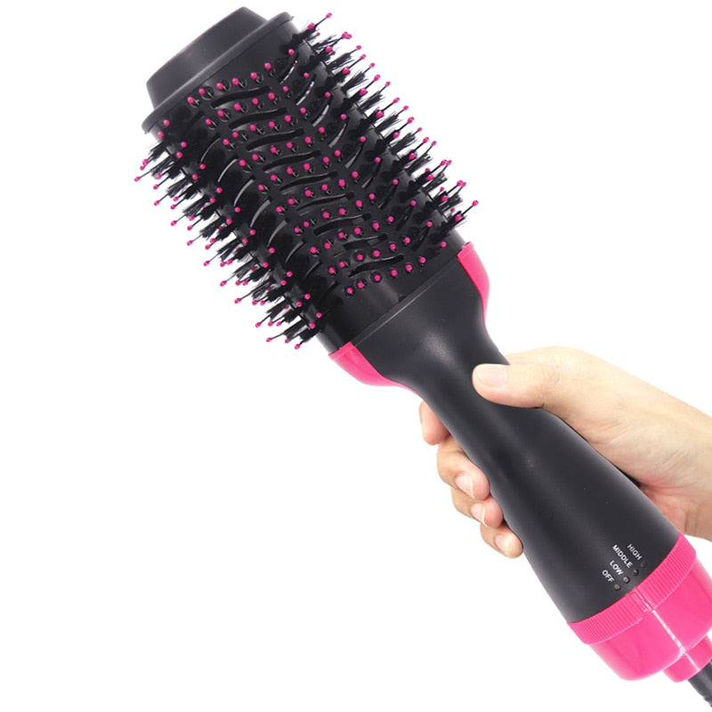 Hair Dryer Hot Air Brush Styler