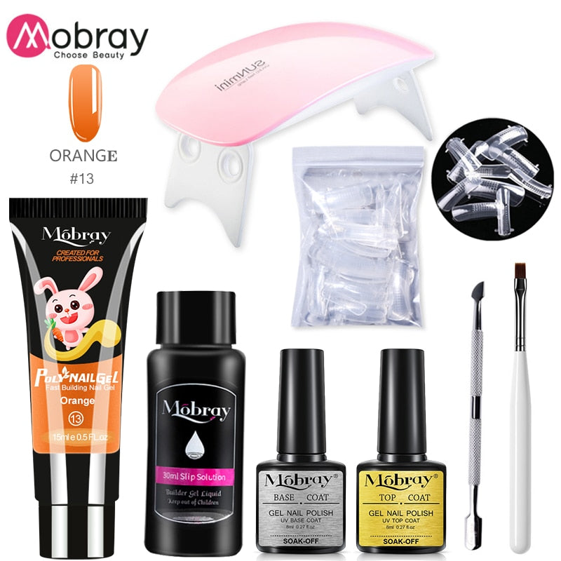 Mobray Poy UV Gel With UV LED Lamp Manicure