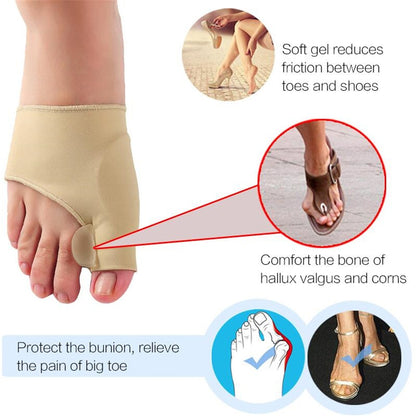 Toe Separator Bunion Corrector Hammer Toe Straightener Foot Pain Relief Orthopedic Pedicure Tools Foot Care