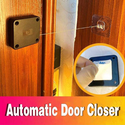 Automatic Door Closer Punch-Free Soft Close Doo