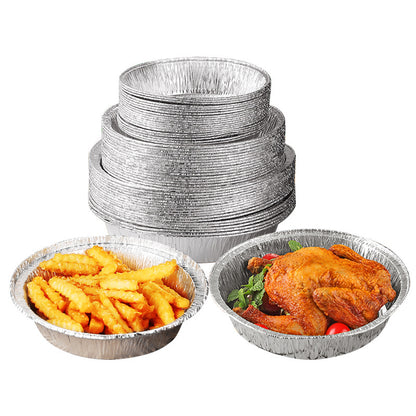 Non-stick Aluminum Foil Liners Air Fryer Disposable Paper L