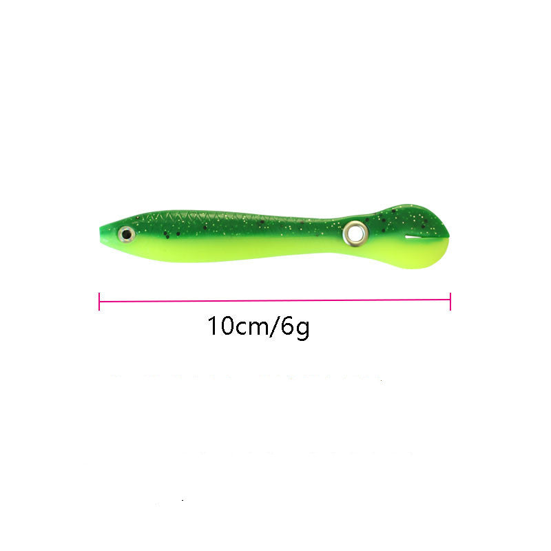 Bounce With Slip Mechanism Artificial Swimming Soft Fishing Bait