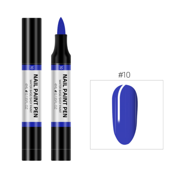 24 Color Nail Polish Painting Pen 3D Painting