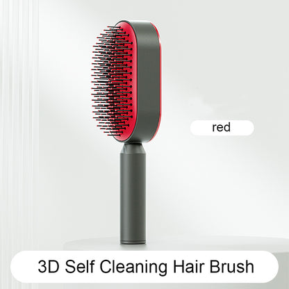 Self Cleaning Hair Brush For Women