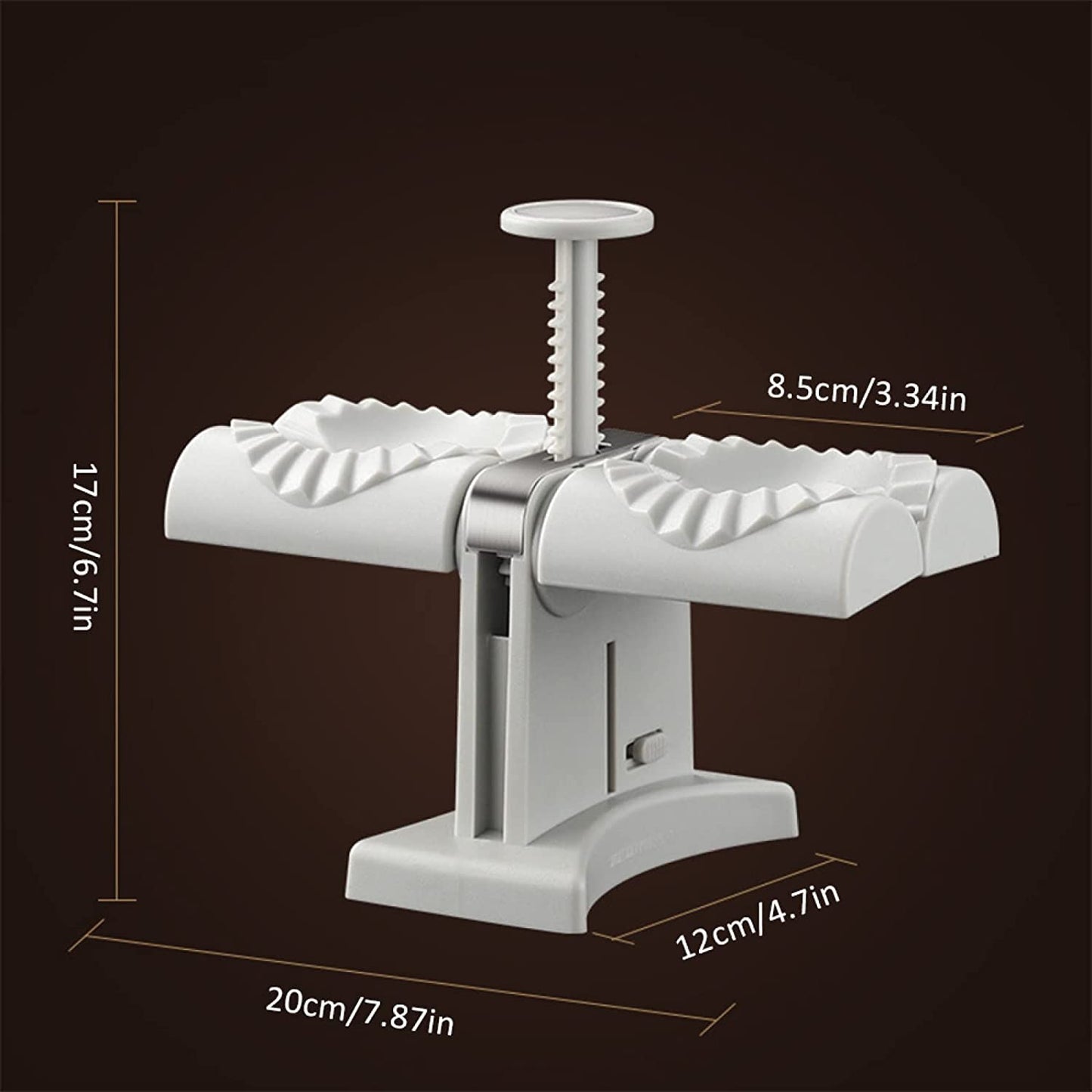 Dumpling Mould Double Head Dumpling Mold Lazy Artifact Manual Press