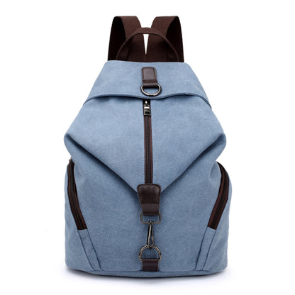 Canvas Backpack Preppy Style School Lady Girl