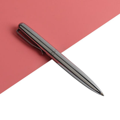 Mini Metal Ballpoint Pen Rotating Pocket-size Pen