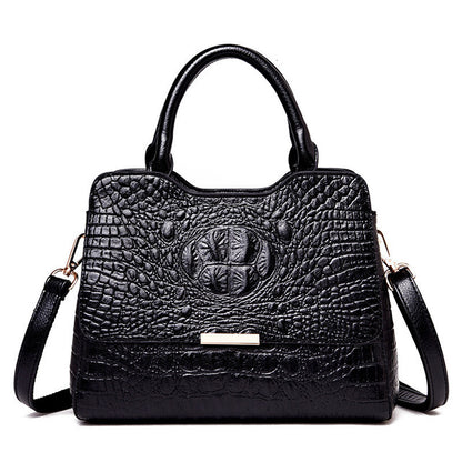 Vintage Fashion Crocodile Genuine Leather Luxury