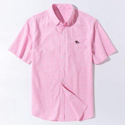 Summer Short Sleeve Collar Regular Fit