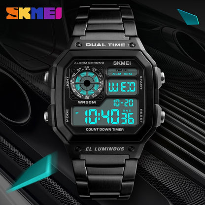 Waterproof Sport Watch Sport Stainless Steel