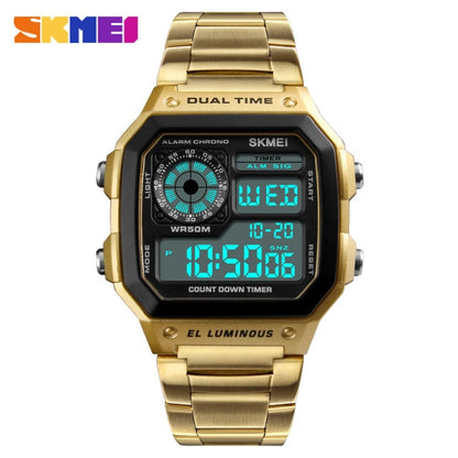 Waterproof Sport Watch Sport Stainless Steel