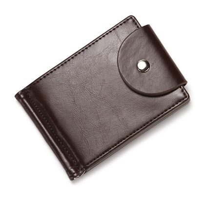 Slim Leather Wallet Coin Bag