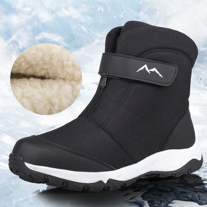 High-top Water-resistant Cotton Shoes