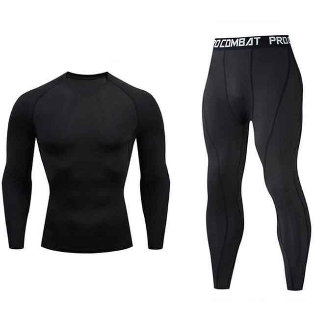 Thermal underwear Sets  Running Compression