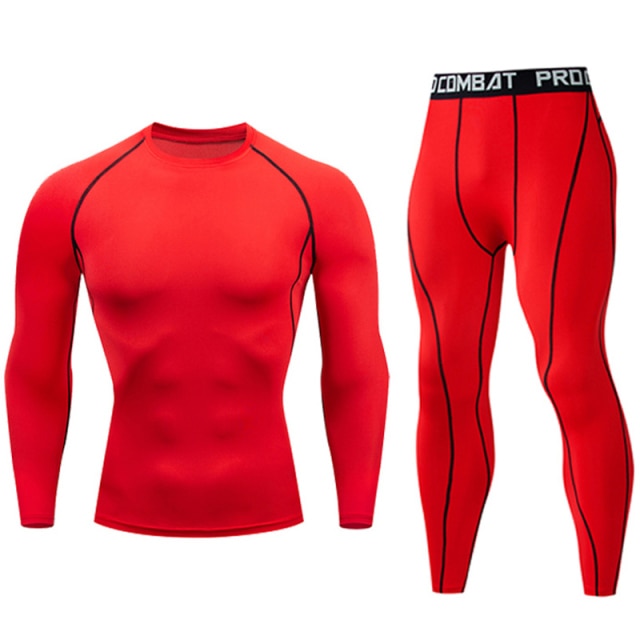 Thermal underwear Sets  Running Compression