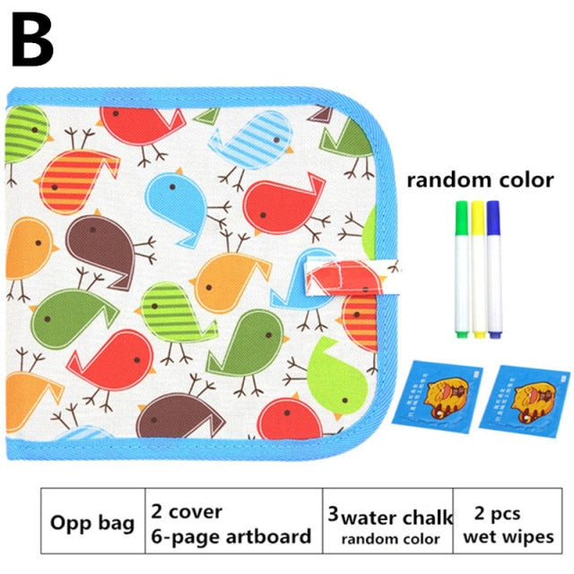 Portable Soft Chalk Drawing Board Baby