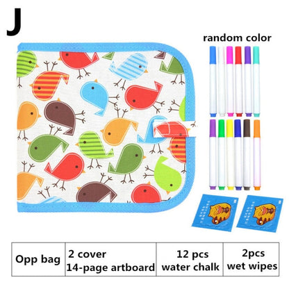 Portable Soft Chalk Drawing Board Baby