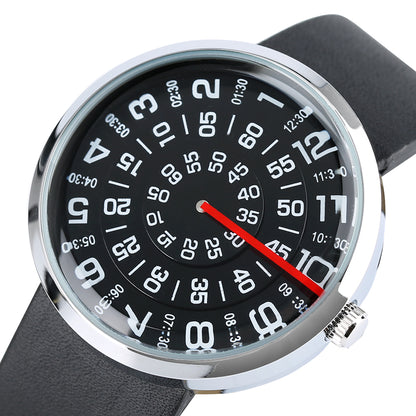 Numbers Dial  Quartz Wrist Watch