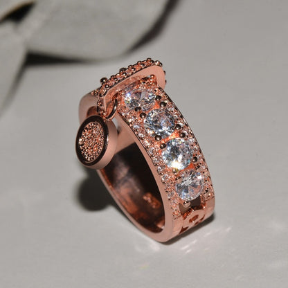 Vintage Rose Gold Filled Wedding Rings