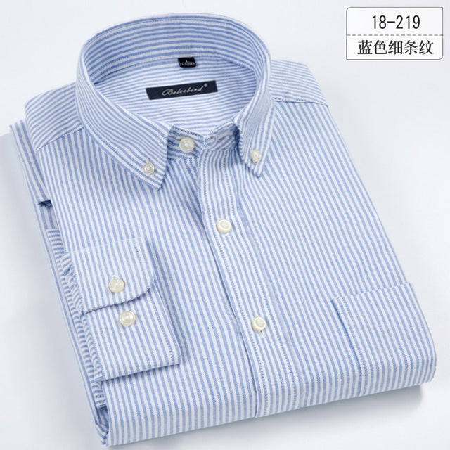 Cotton Oxford Shirts High Quality Striped