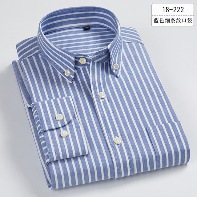 Cotton Oxford Shirts High Quality Striped