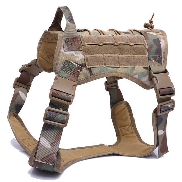 Military Tactical Dog Harness Front Clip Law