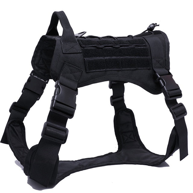 Military Tactical Dog Harness Front Clip Law