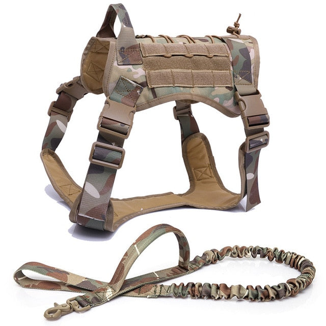 Military Tactical Dog Harness Front Clip Law