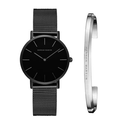 Stainless Steel U-shape Bracelet Watch