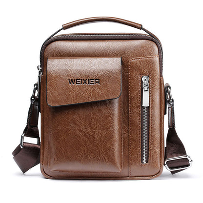 Casual Men Shoulder Bag Vintage Crossbody