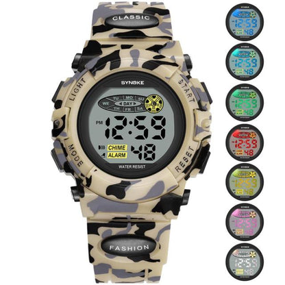 Sports Military Kids Digital Watch