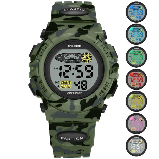 Sports Military Kids Digital Watch