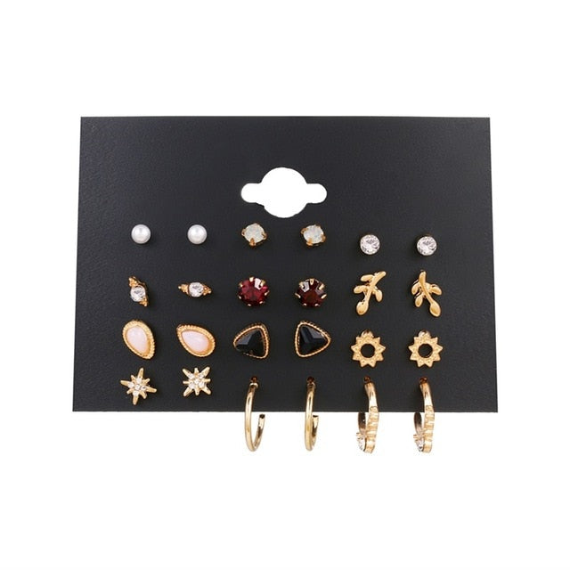 Earrings Set Pearl