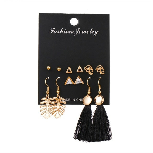 Earrings Set Pearl