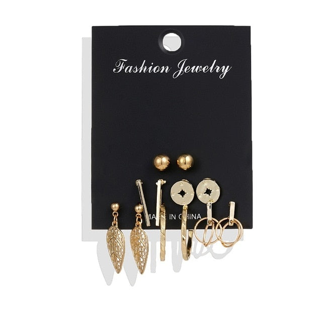 Earrings Set Pearl