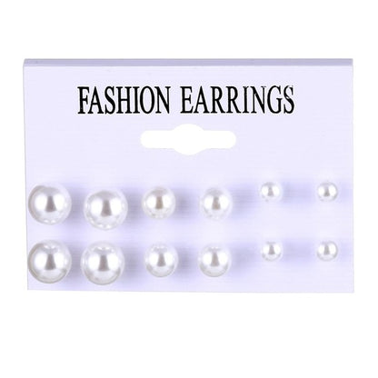 Earrings Set Pearl