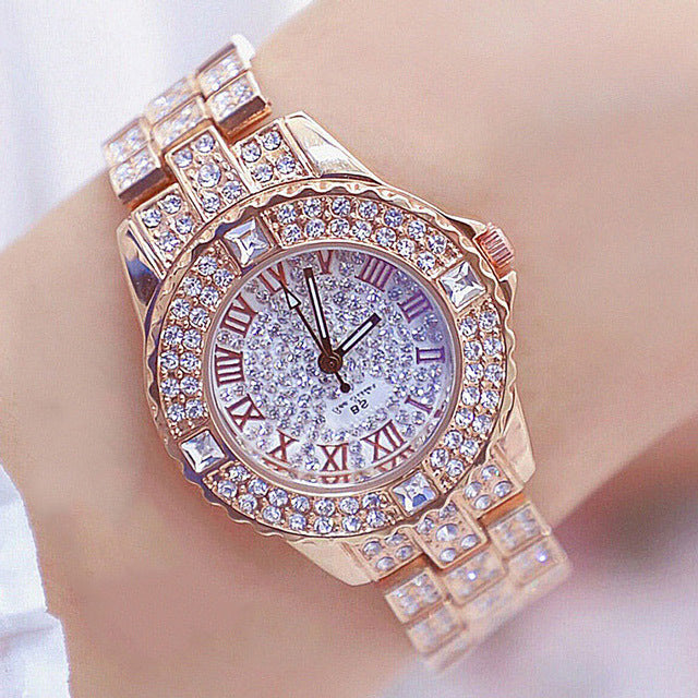 Diamond Gold Watch