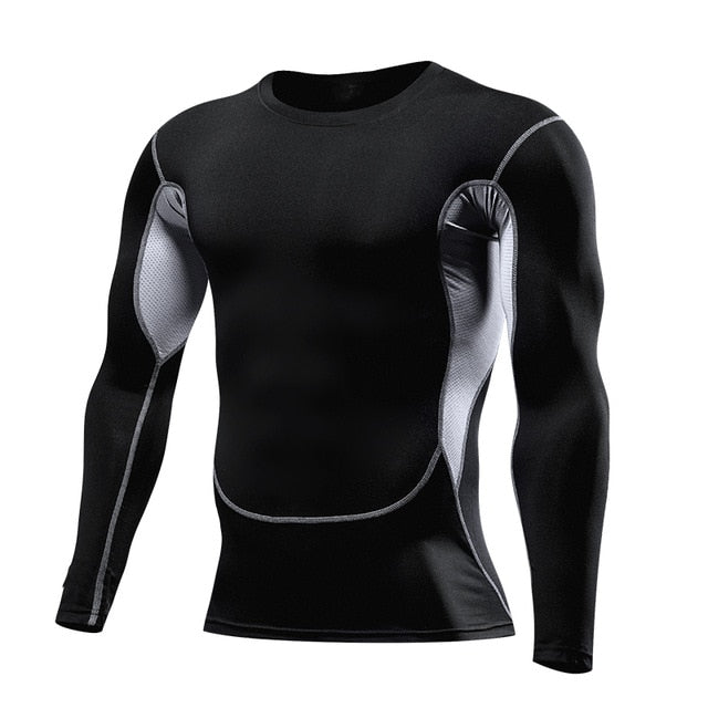 Compression Running T Shirt Fitness