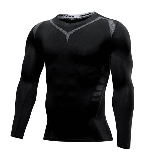 Compression Running T Shirt Fitness