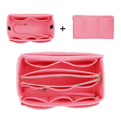 Brand Make up Organizer Felt Insert Bag