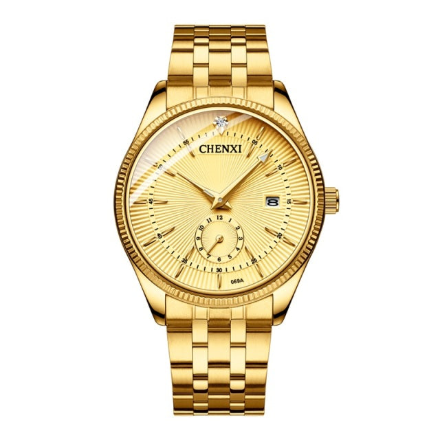 Gold Wrist Watch Men Watches